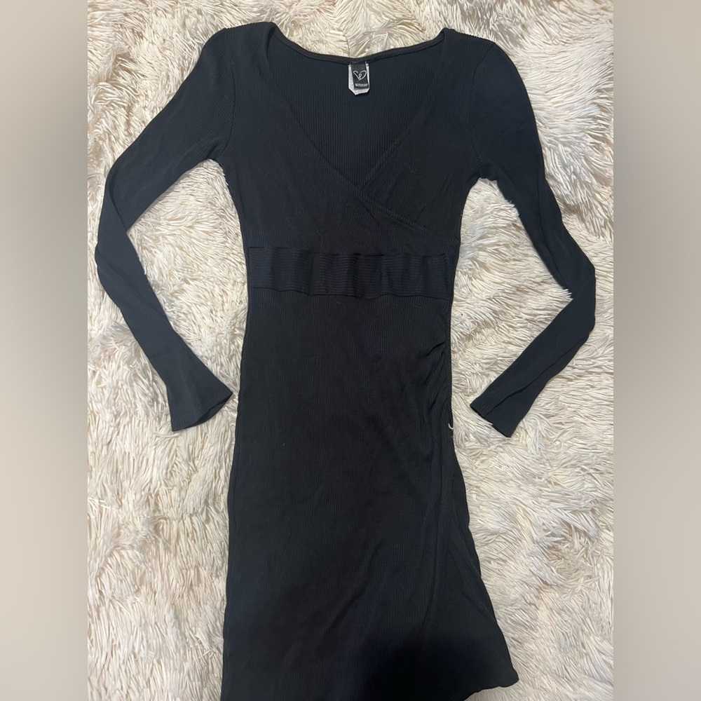 WINDSOR WRAP MINI DRESS